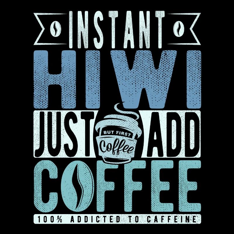 Hiwi instantané Il suffit d’ajouter du café