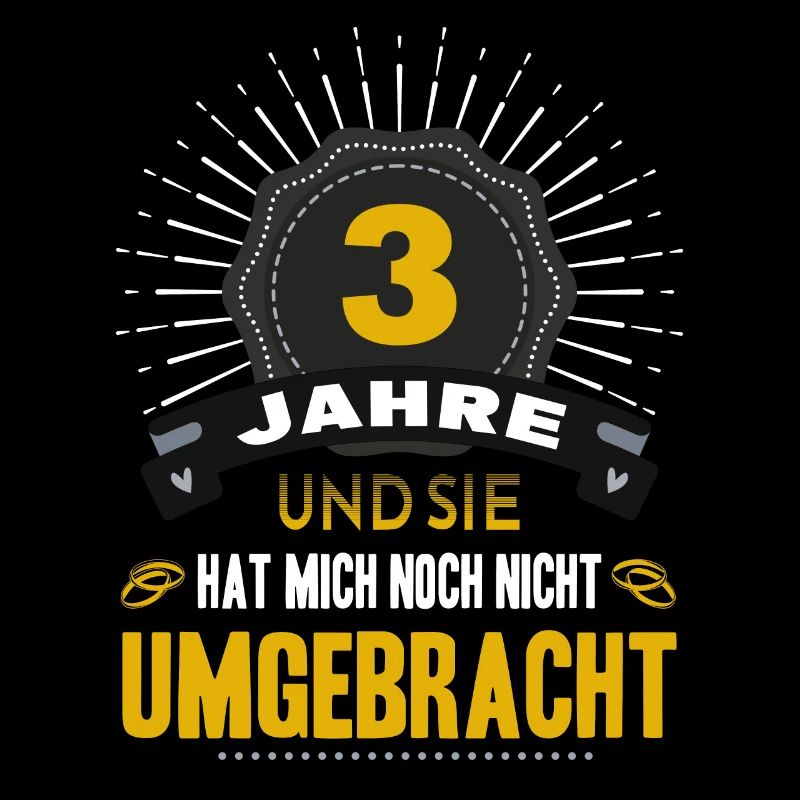 3 Hochzeitstag Mann 3 Jahre Ehe Lederhochzeit