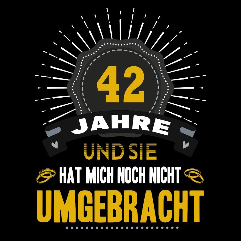 42 Hochzeitstag Mann 42 Jahre Ehe Granathochzeit