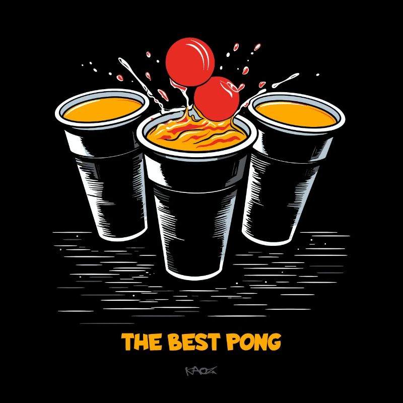 Das beste Pong ist Bier Pong
