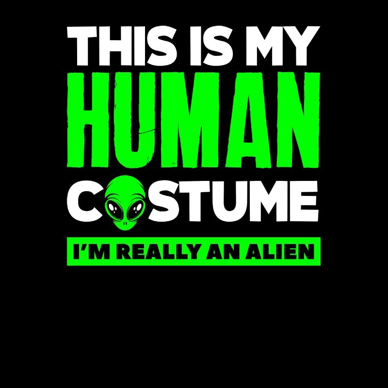 Human Costume Alien Lover