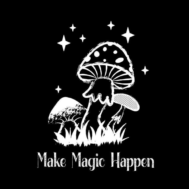 Magic, Wicca, Mushrooms, Occult, Gothic, Manifesting