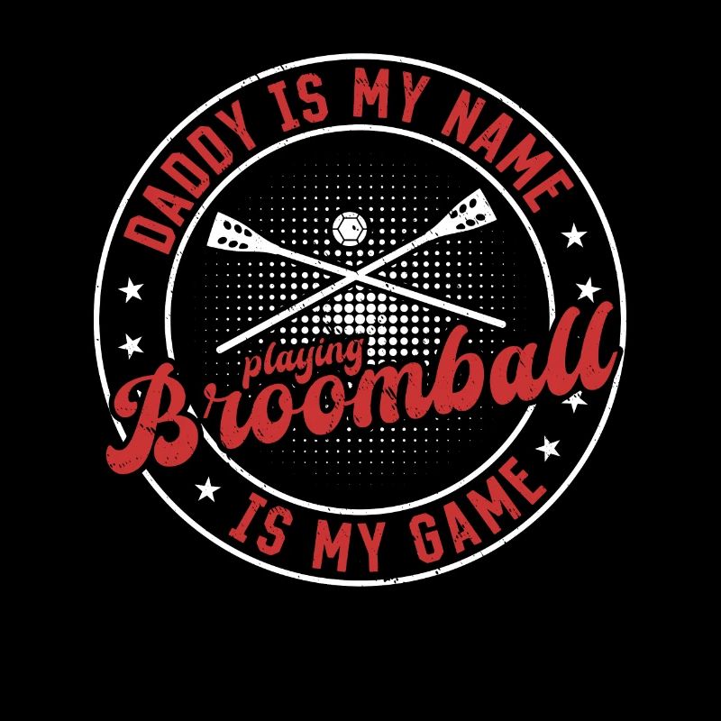 Broomball Daddy Broomball Player Daddy