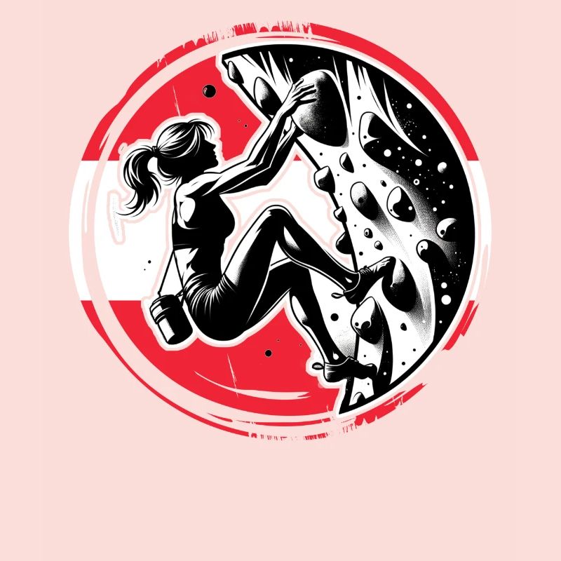 Austrian Climber – Distressed Boulderer Climbing