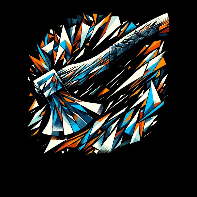 Polygon Art Axt Werfen Beil Werfer Äxte