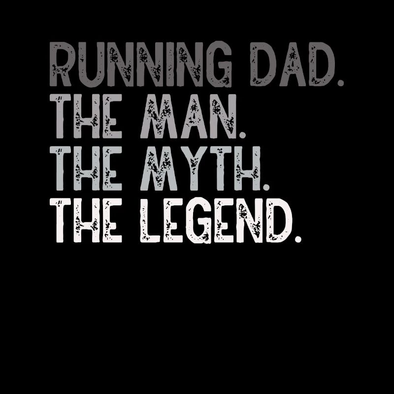Running Dad Marathon Runner Trainer Marathoner