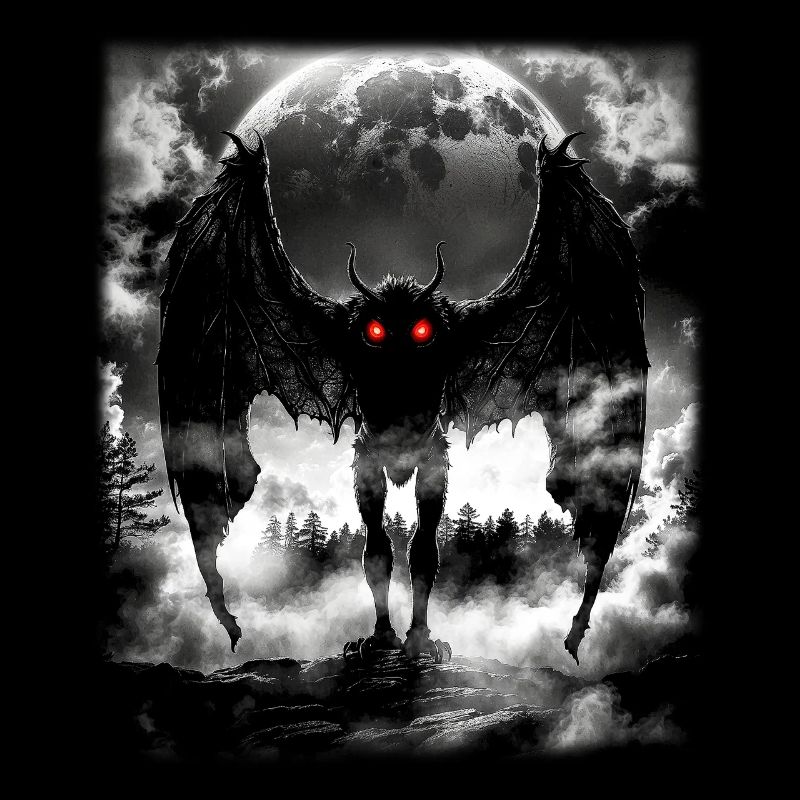 Mothman Mythical Creature