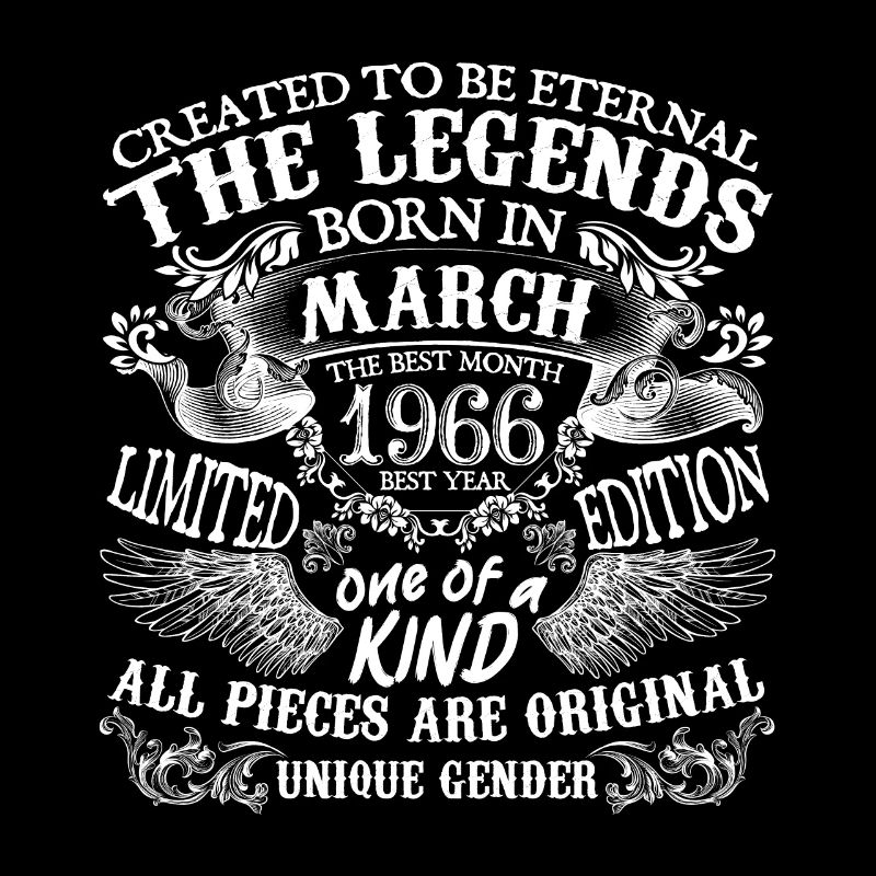 Mars 1966 anniversaire 1966 Mars meilleure année
