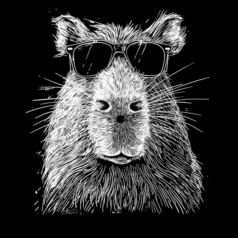 Capybara Funny Gift
