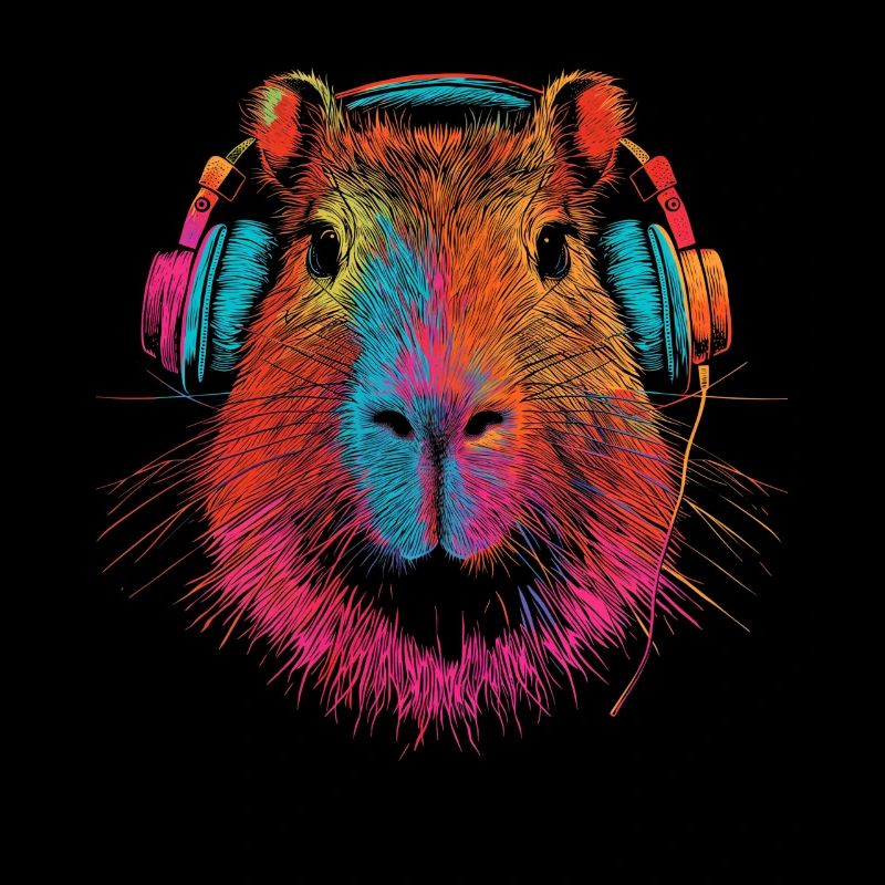 Capybara Funny Gift
