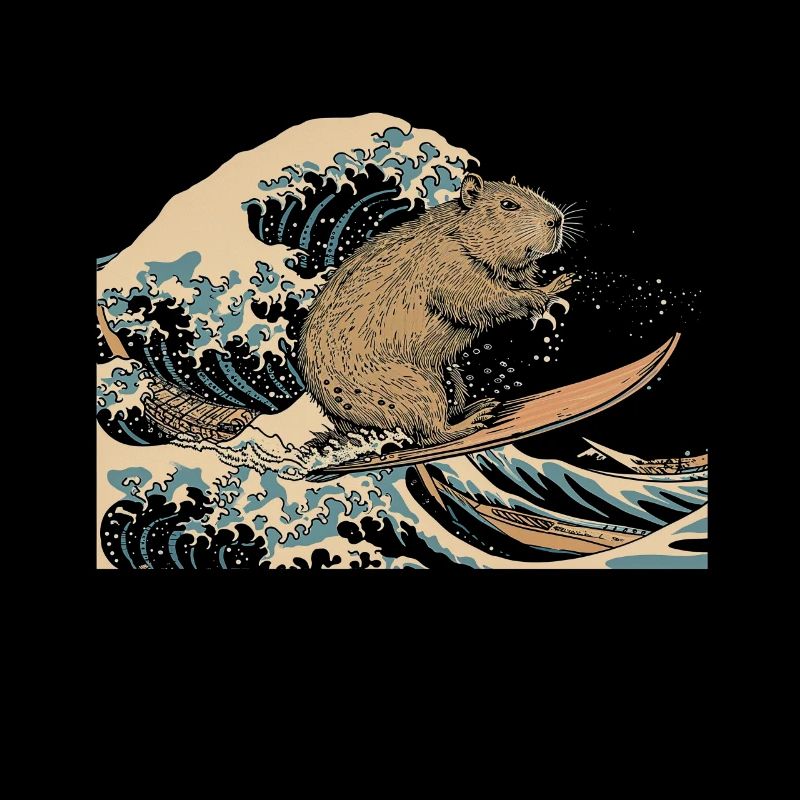 Capybara Funny Gift