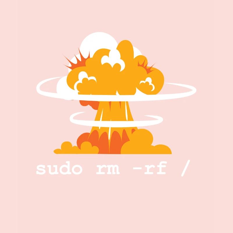 Linux Funny Linux Command Sudo RM RF pour Homme