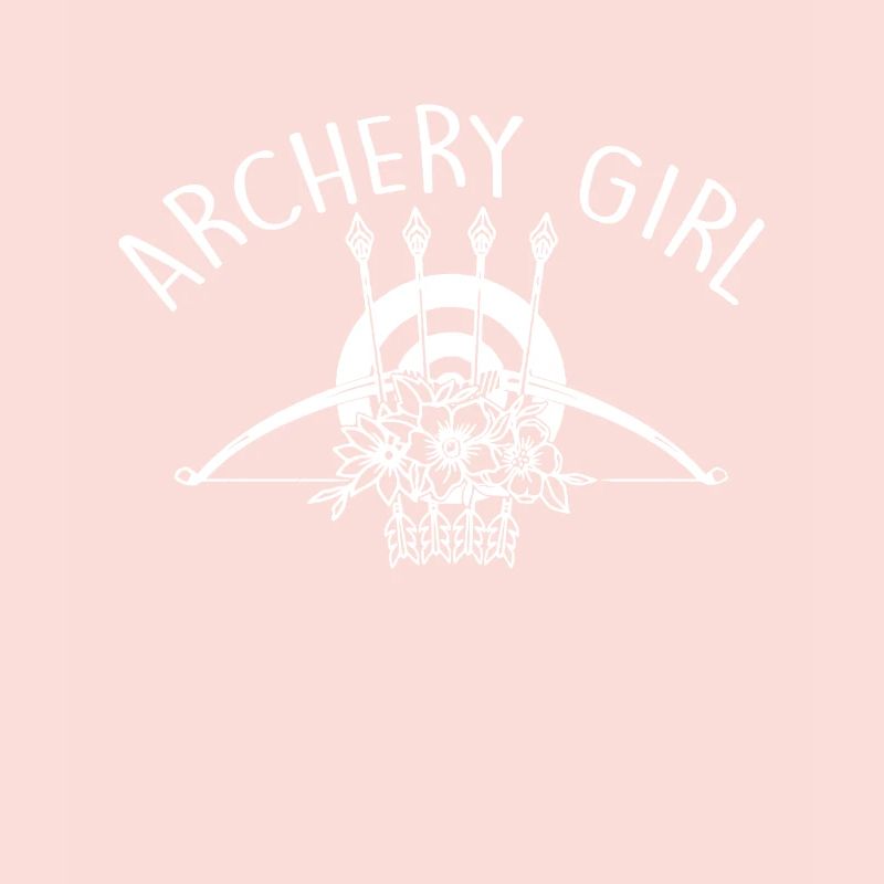 Bogenschießen Mädchen Bogen Pfeil Blumen Bogenschütze Bogenschießen