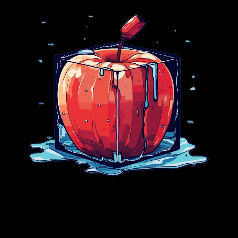 Würfel Apfel Cube Apple