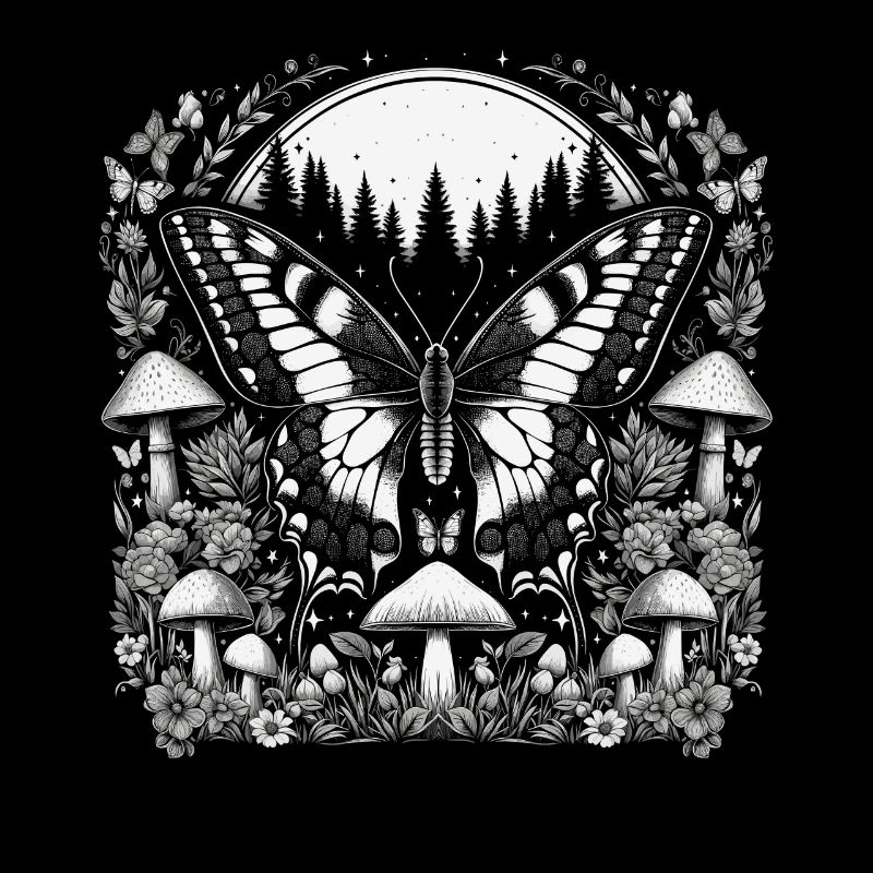 Papillon de noyau de fée
