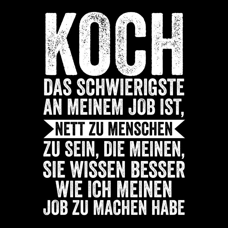Koch Beruf Küchenchef Geschenk