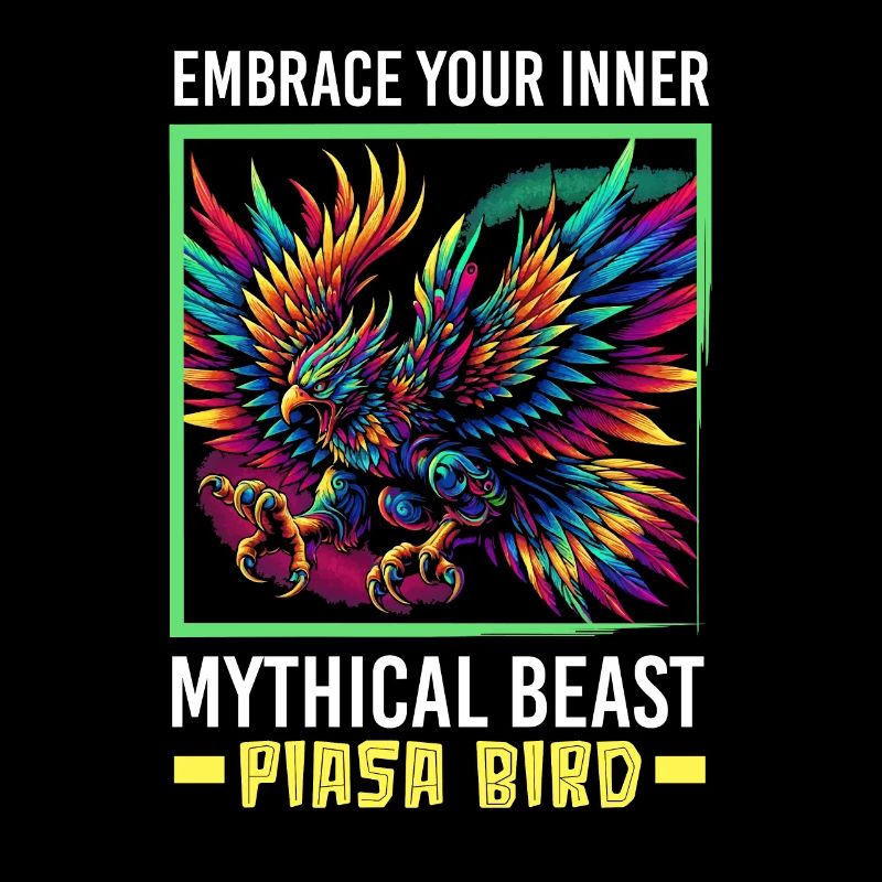Piasa Bird Mythical Creature Folklore Urban Legend