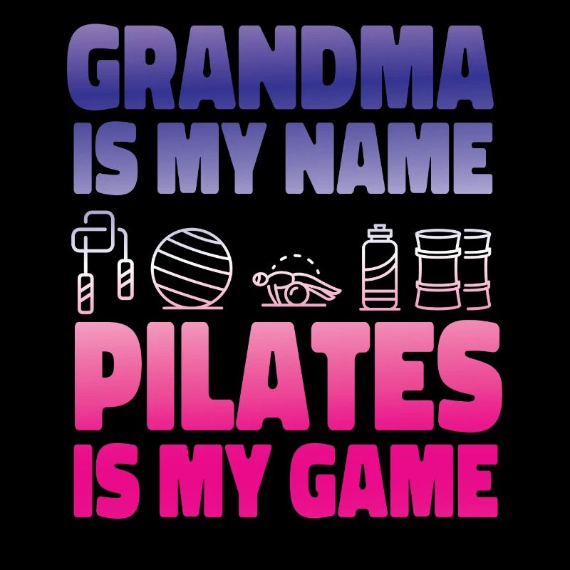 Instructeur de Pilates Professeur Grand-mère