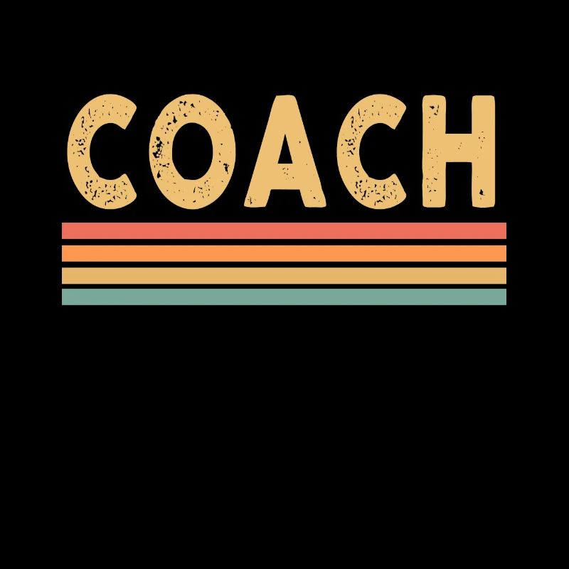 Coach Retro Vintage Funny