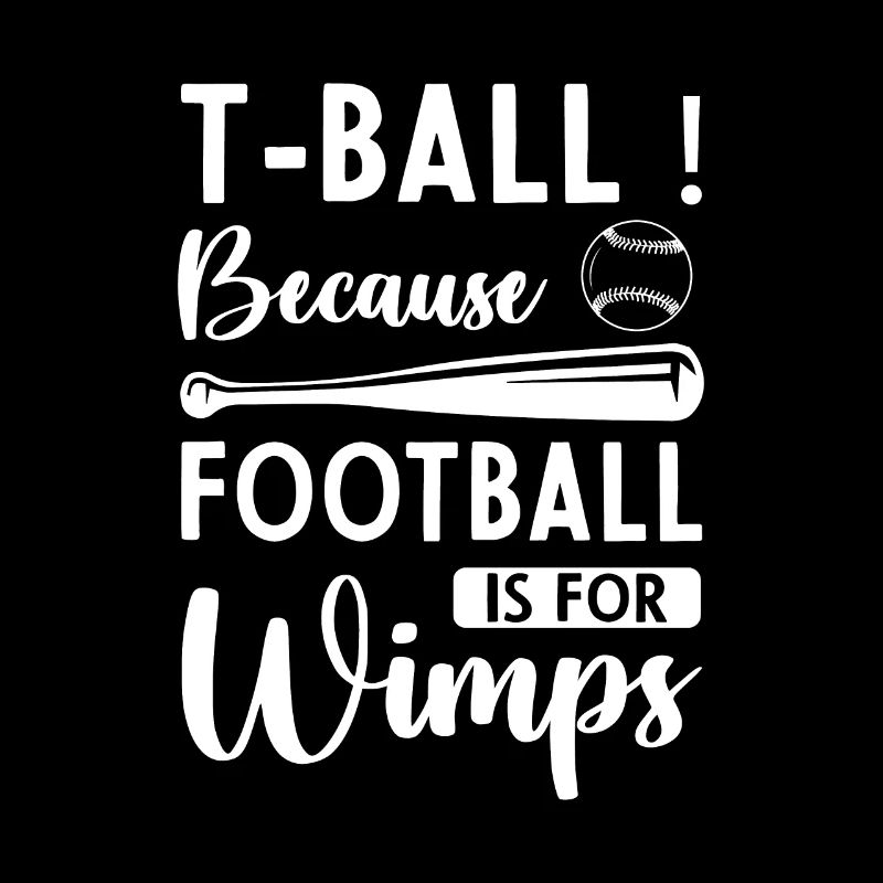 T-Ball parce que le football est pour les mauviettes - Funny Teeba
