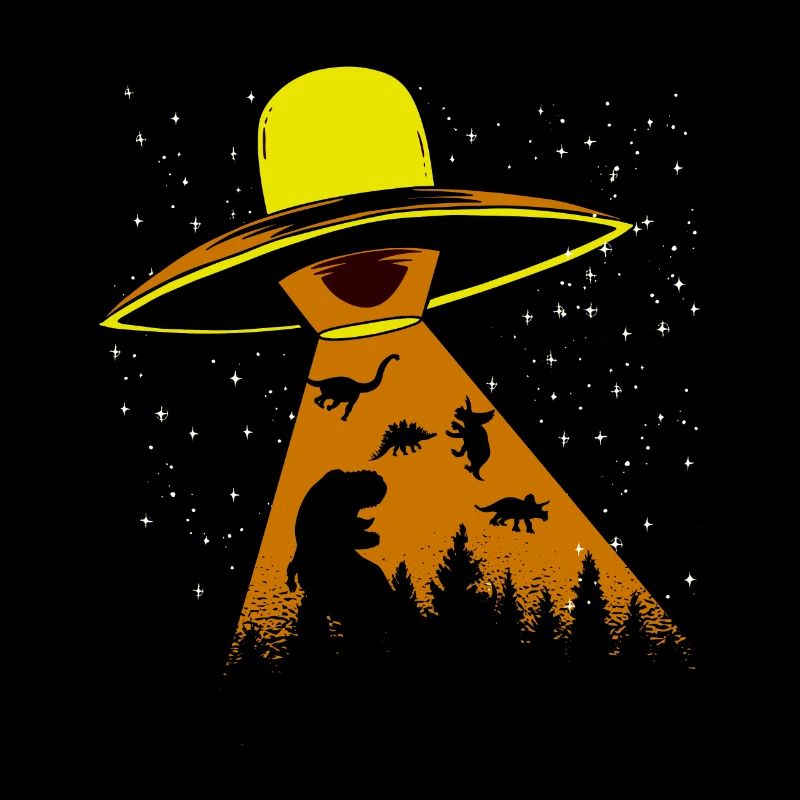 Alien Dinosaur UFO Abduction