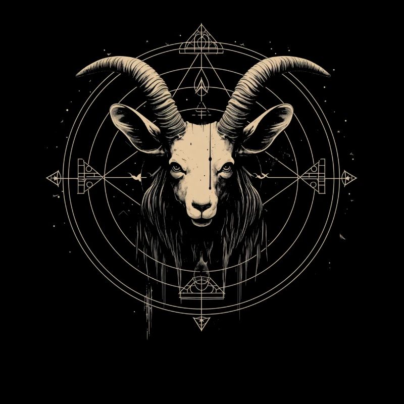 Chèvre Baphomet