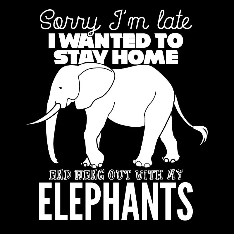 Éléphant Blague Éléphants