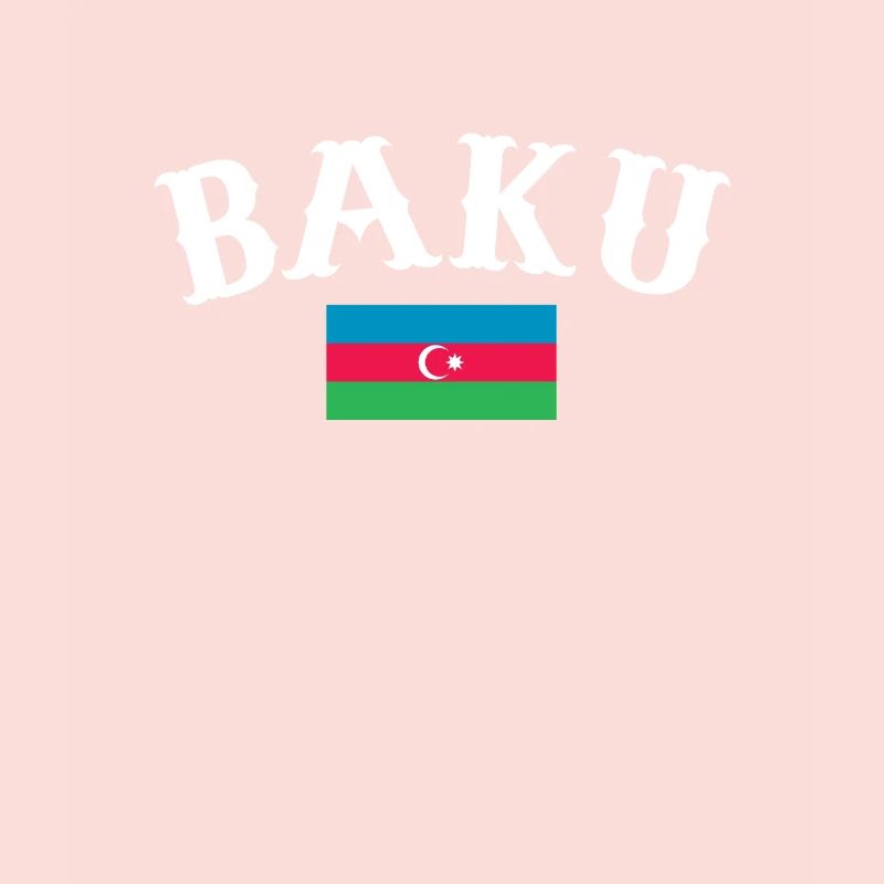 Bakou Azerbaïdjan Drapeau de l’Azerbaïdjan