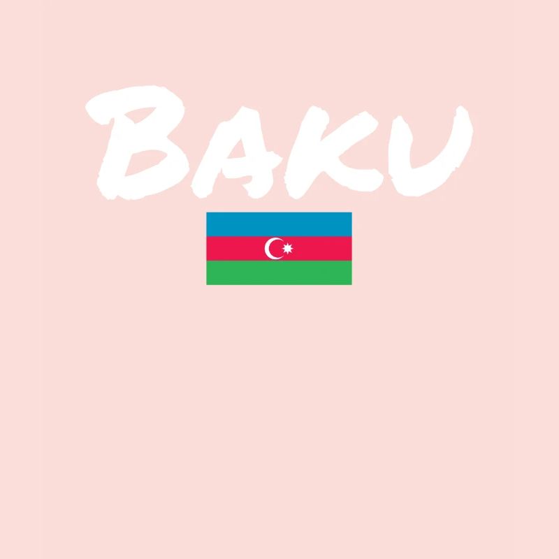 Bakou Azerbaïdjan Drapeau de l’Azerbaïdjan