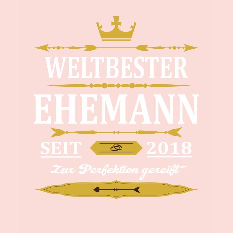Weltbester Ehemann Seit 2018 Vintage Hochzeitstag