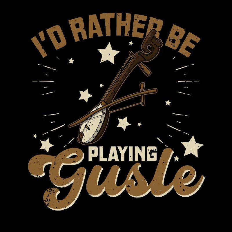 I'd rather be playing gusle Serbien Balkan Musik