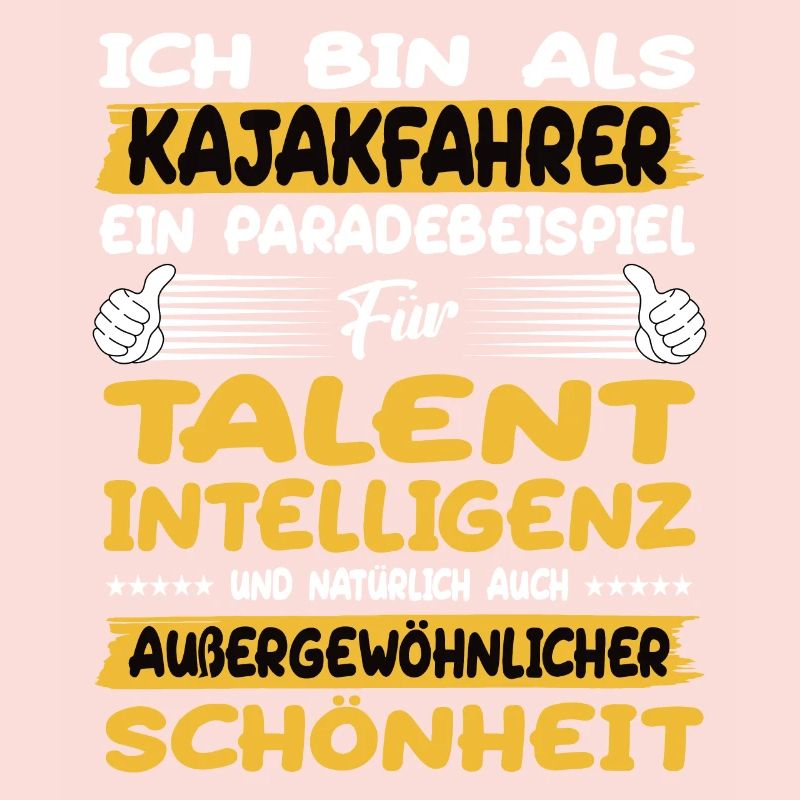 Kajakfahrer ein Paradebeispiel Kajak