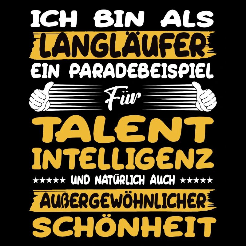 Langläufer ein Paradebeispiel Langlaufen
