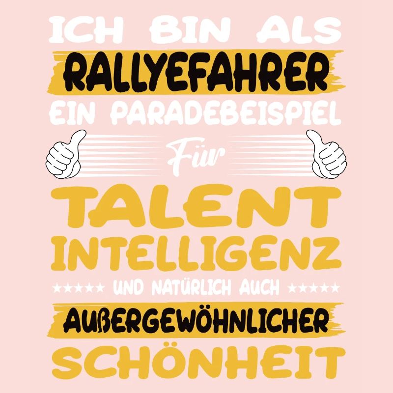 Rallyefahrer ein Paradebeispiel Rallye