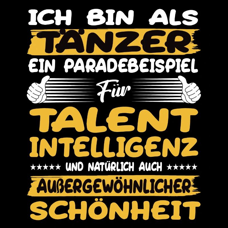 Tänzer ein Paradebeispiel Tanzsport