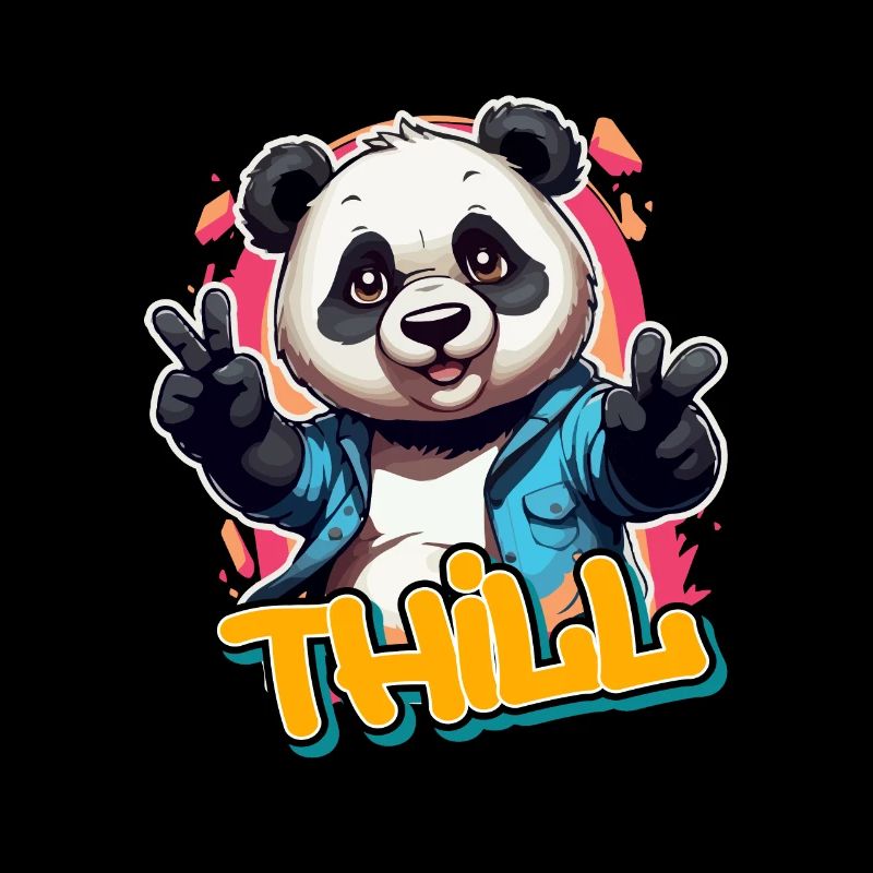 THILL - Beau nom de garçon avec Cool Panda