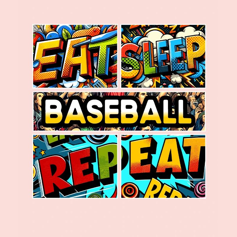 Eat sleep Baseball repeat