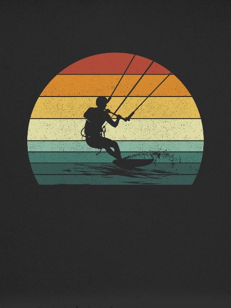 Kitesurfing kiteboarding lover
