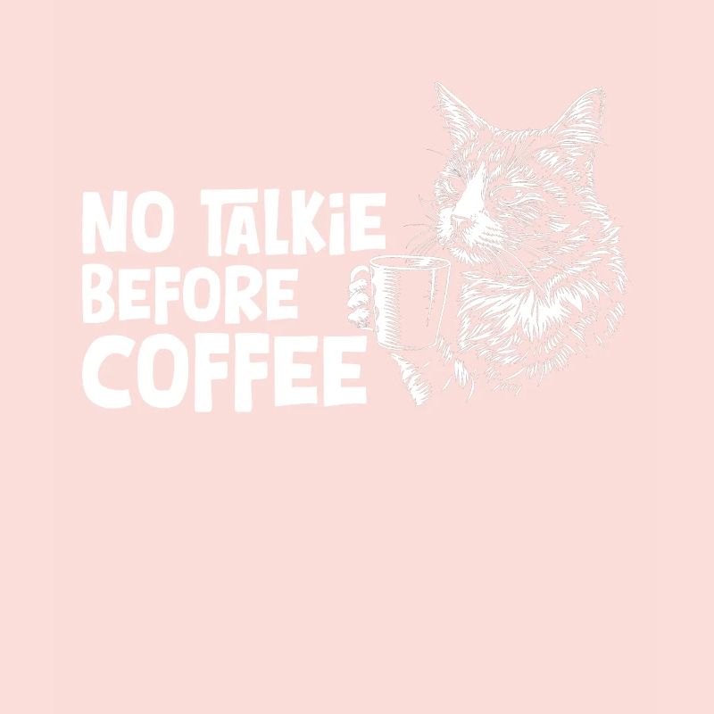Cat Coffee Funny Gift
