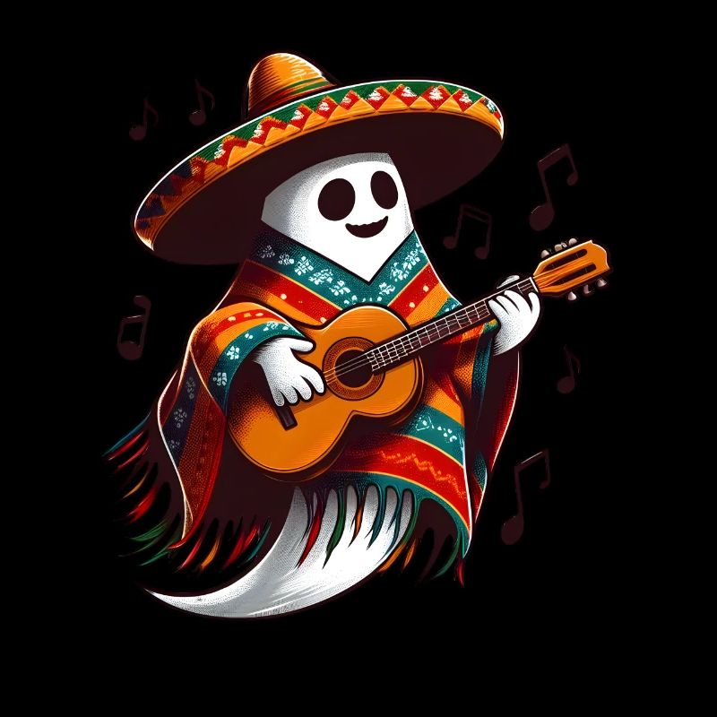 Cinco de Mayo Geist mit Sombrero