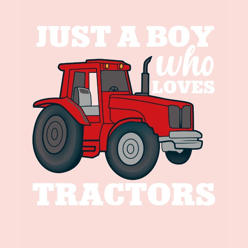 Traktorjunge Junger Bauer Traktorliebhaber