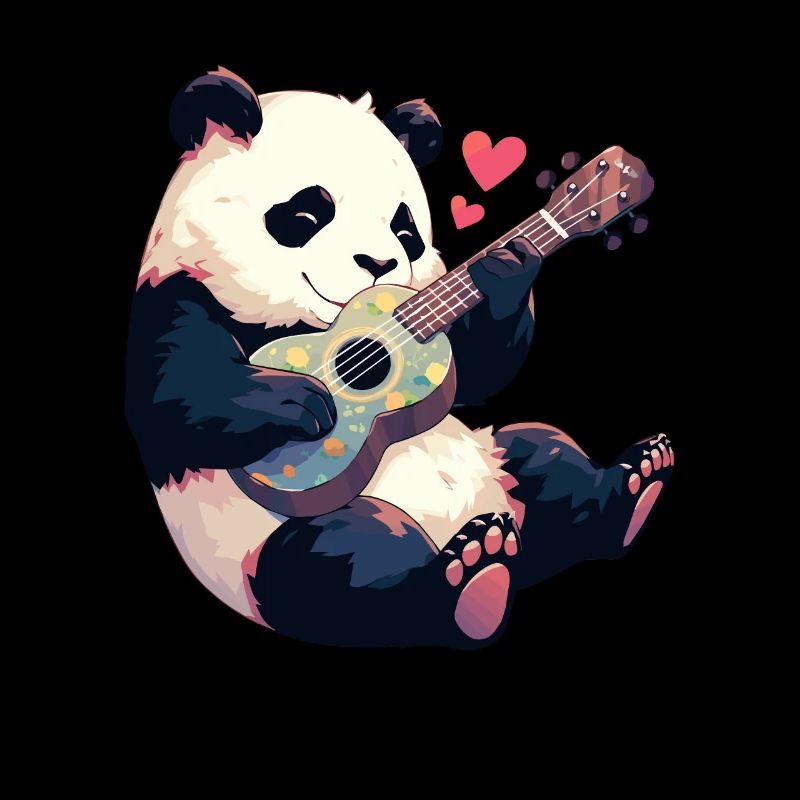 Panda Bear Ukulélé Panda géant japonais