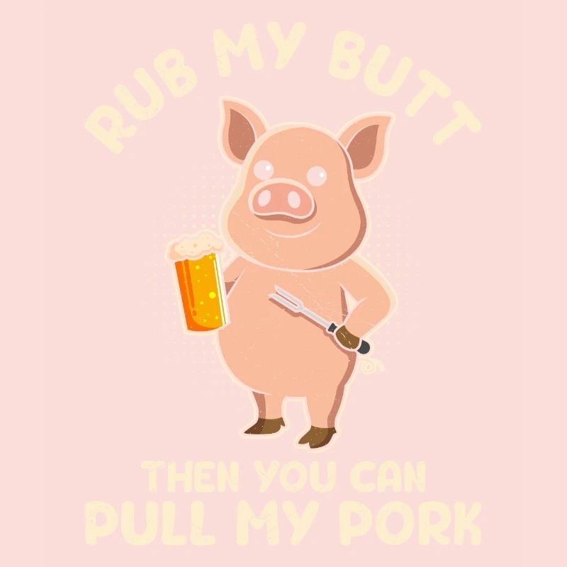 Meat Eater RUB MY BUTT Then PULL MY PORK