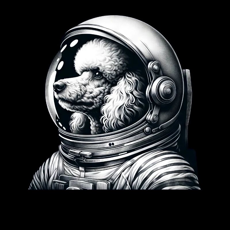 Poodle Astronaut Space Adventure