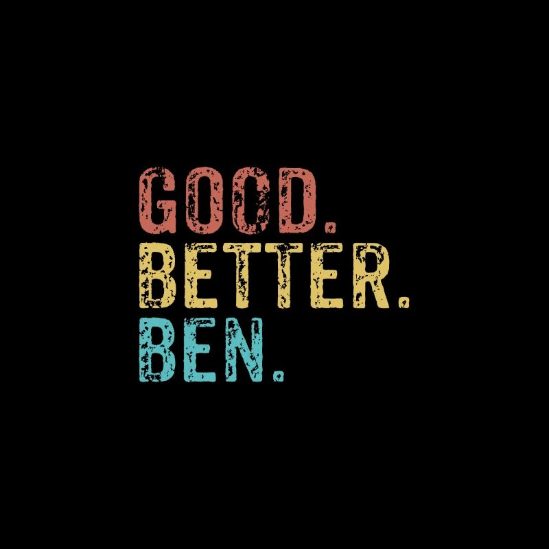 Cool guys are called ben