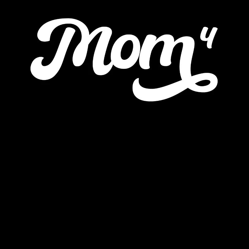 Mama Hoch 4 Muttertag Mama 4 Kinder Geschenk