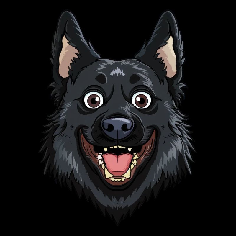 Schipperke | Cartoon Artwork