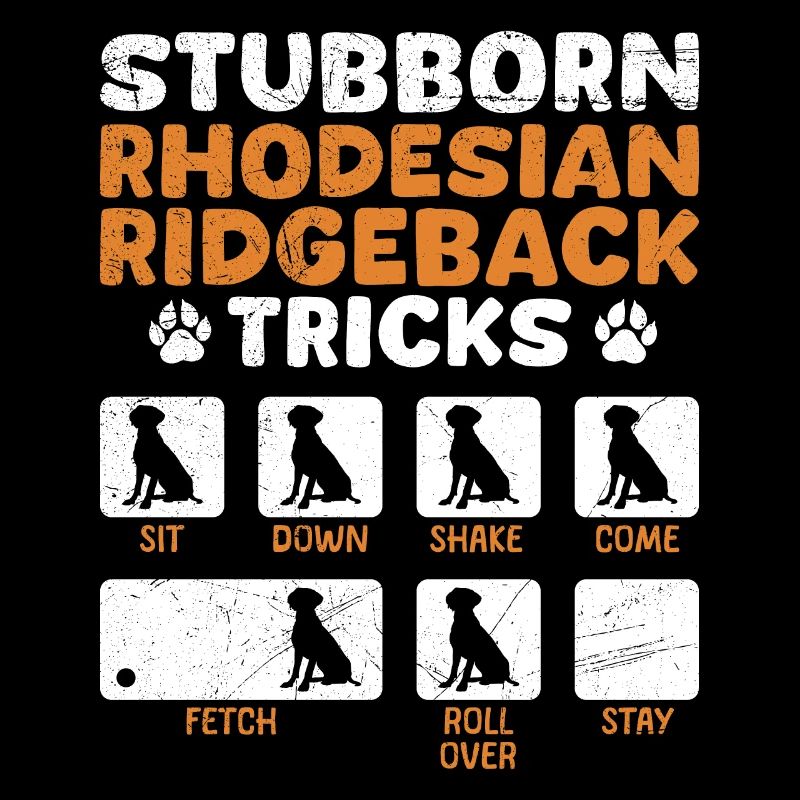 Hundebesitzer TRICKS RHODESIAN RIDGEBACK TÊTU
