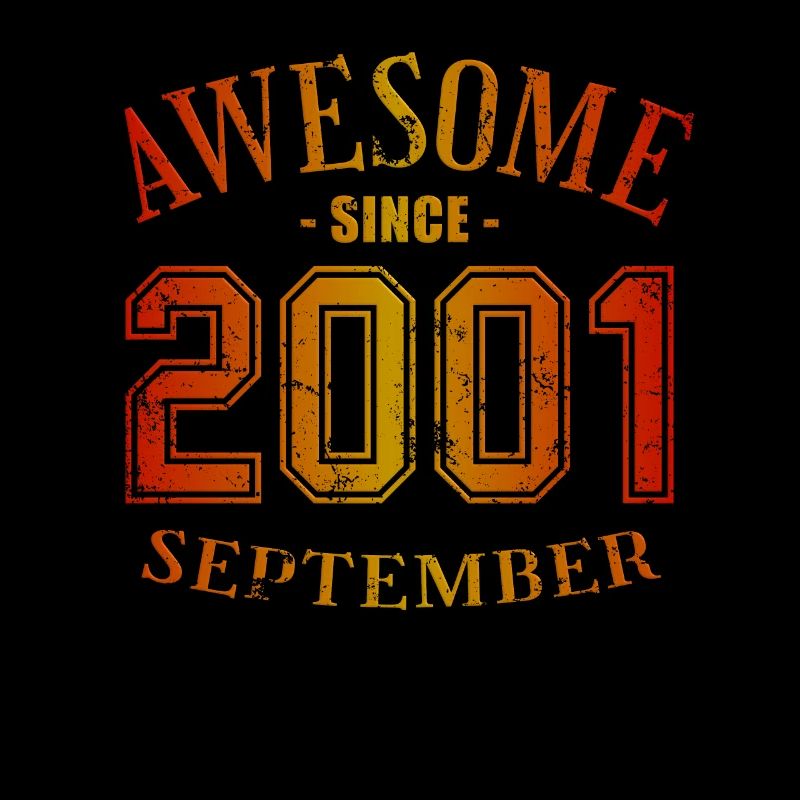 September 2001 - Birthday in September Awesome