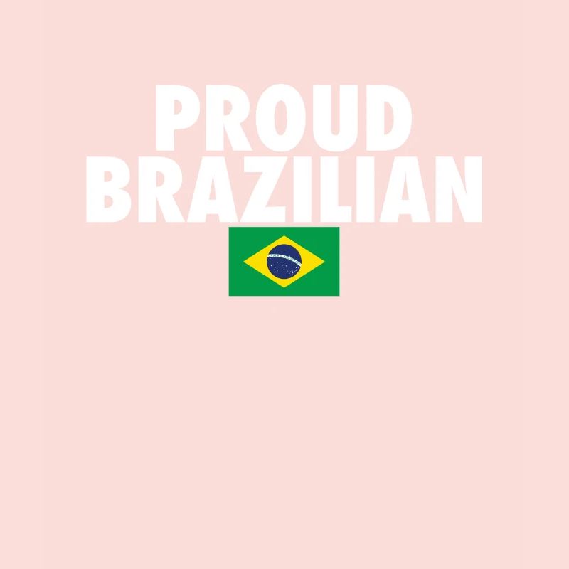 Fier Brésil Brésil Drapeau brésilien